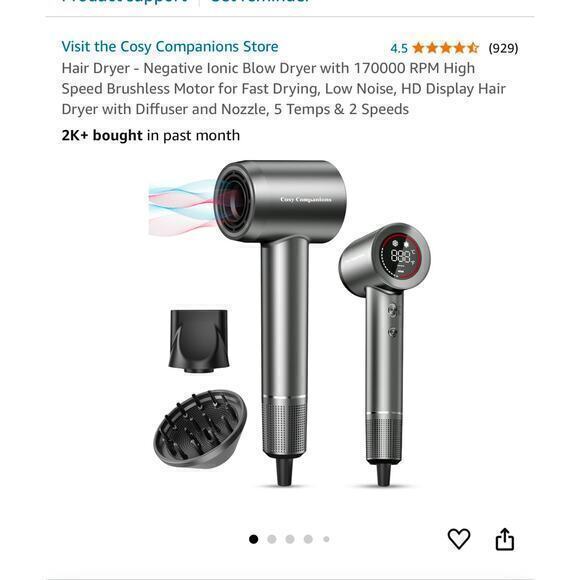 Other - Negative ion Blower dryer -New